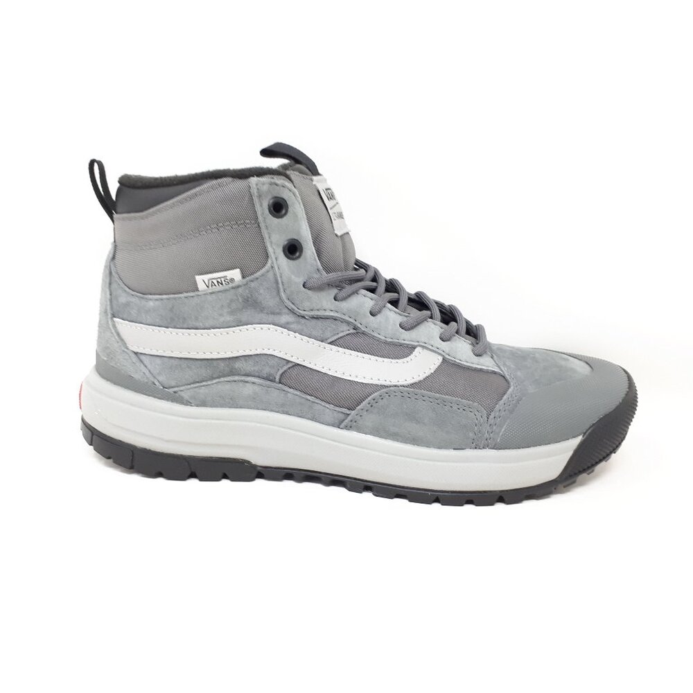 Vans Ultrarange Exo Hi MTE Pewter Gray Hiking Shoe Sneaker Boot Mens Size NEW